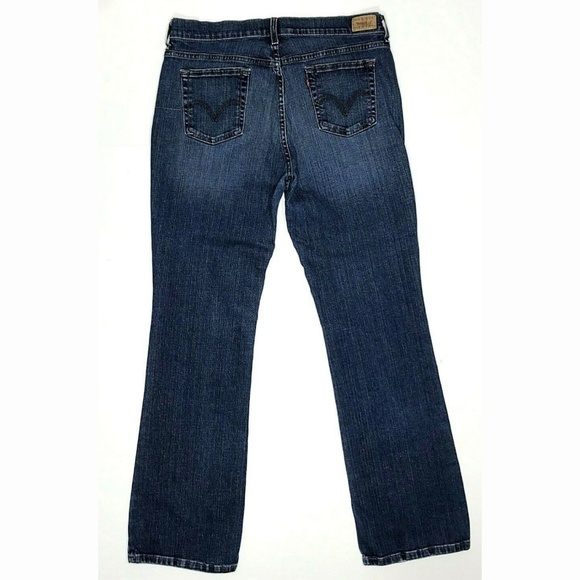 Levi's 14 515 Bootcut Medium Wash Jeans 33x32 GUC - Picture 5 of 8